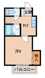 ハイツエバーグリーンの物件間取画像